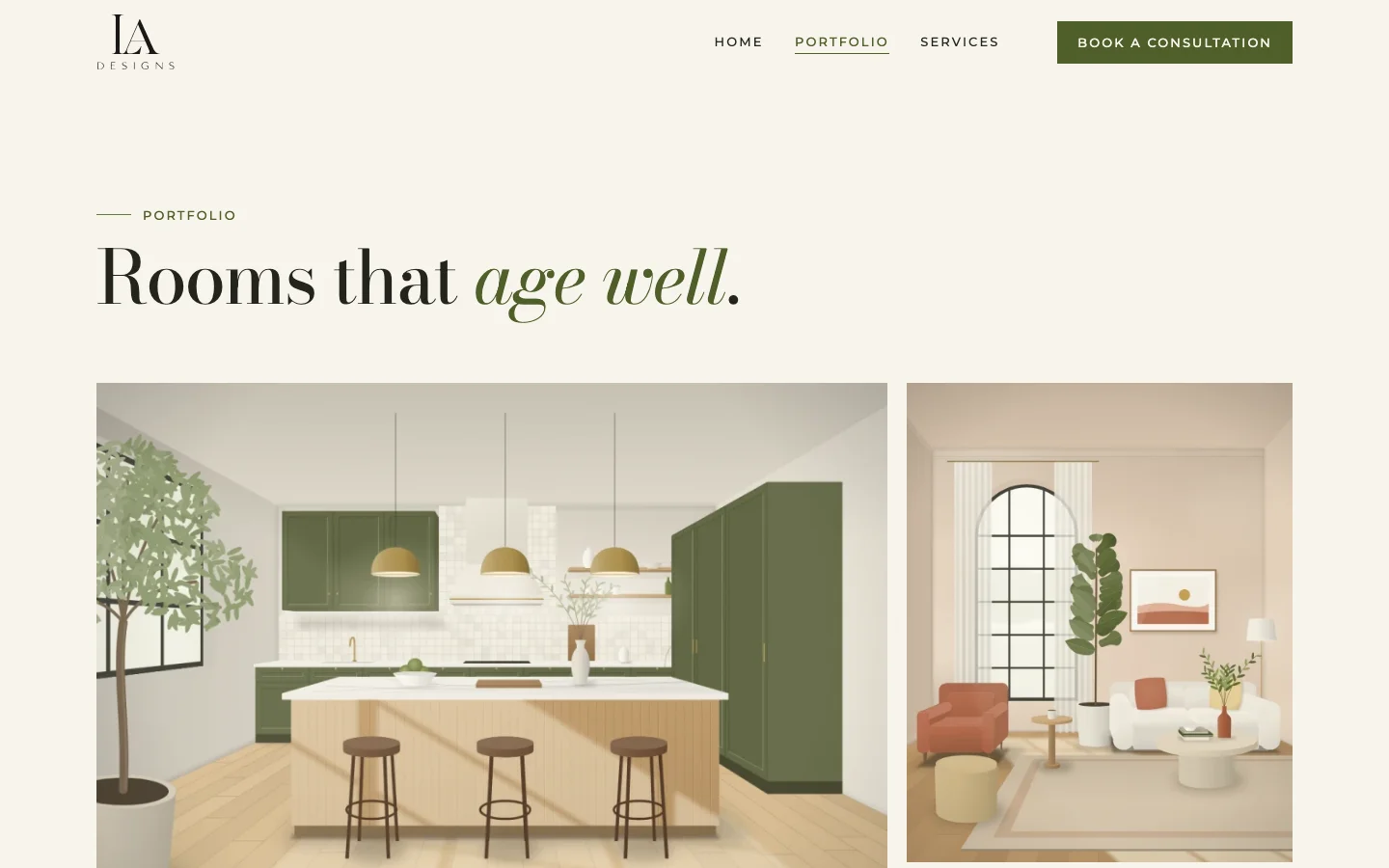 Portfolio: Rooms That Age Well
